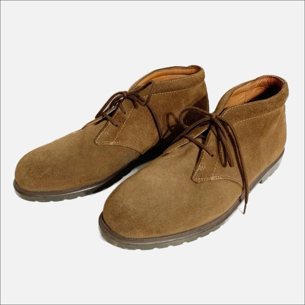 Dockers Suede Leather Upper and Lining Round Toe Lace-up Chukka Boots Brown 🟫